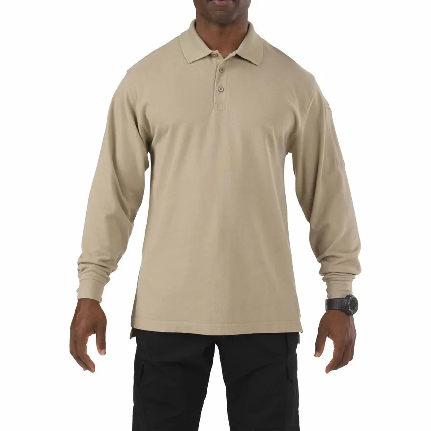 5.11 Mens Professional Long Sleeve Polo Shirt - Size 3XL