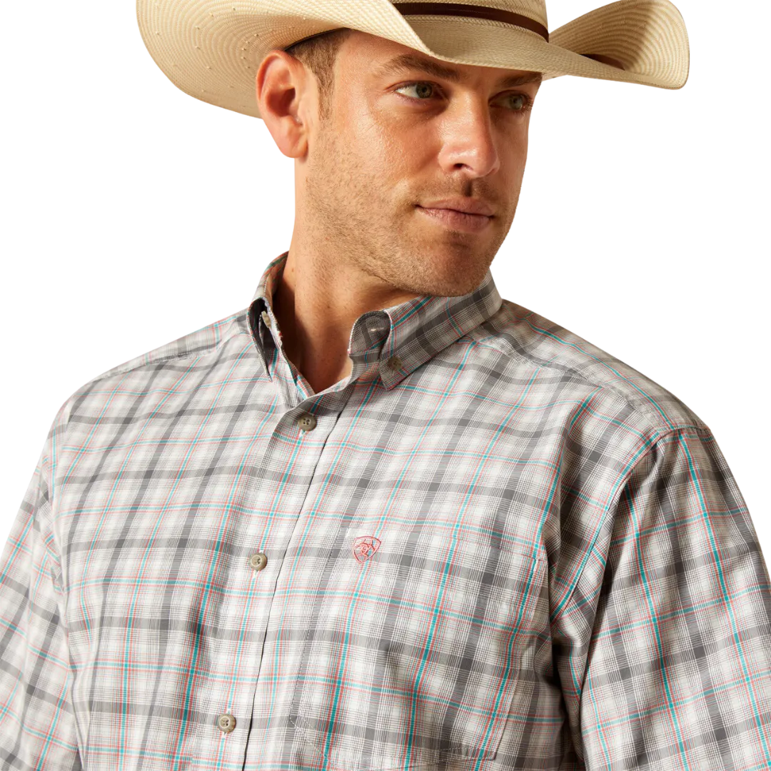 Ariat Men's Pro Jamie Grey Shirt