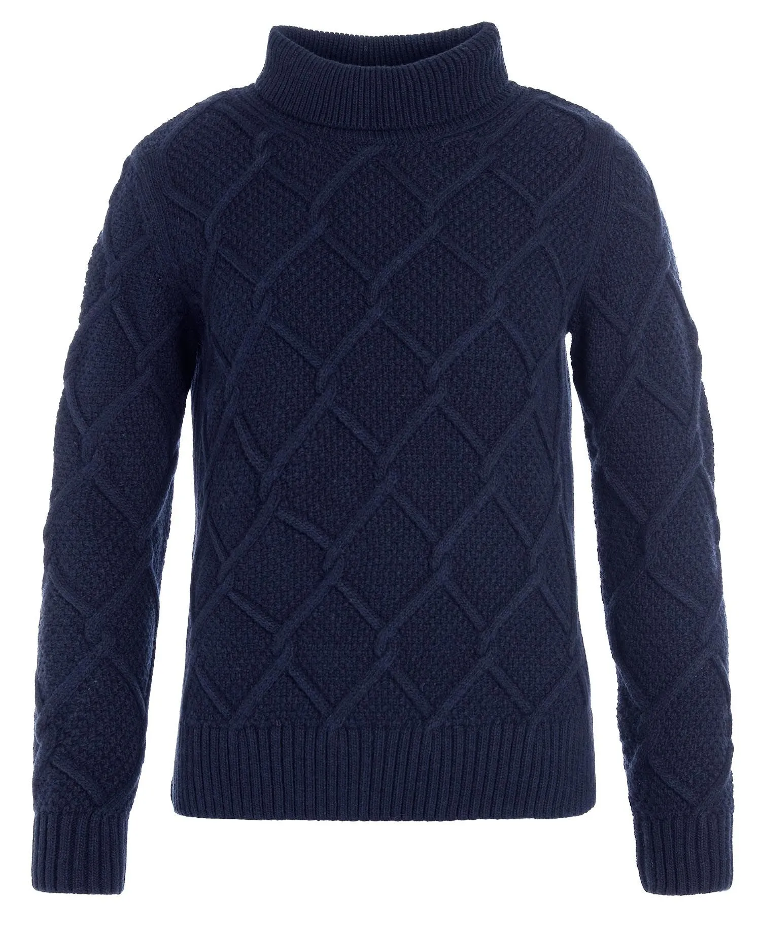 Barbour Burne Roll Neck Knit Jumper