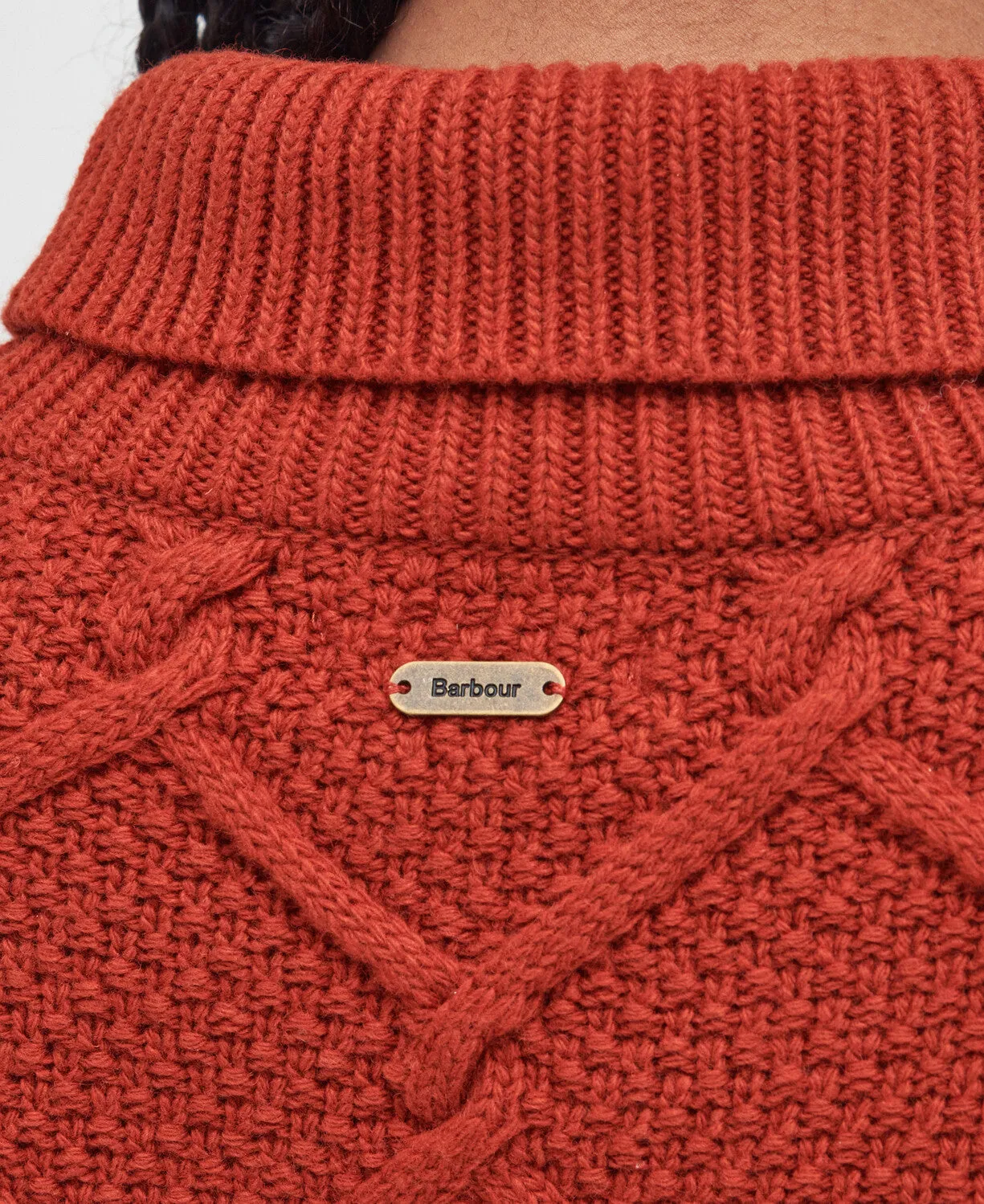 Barbour Burne Roll Neck Knit Jumper