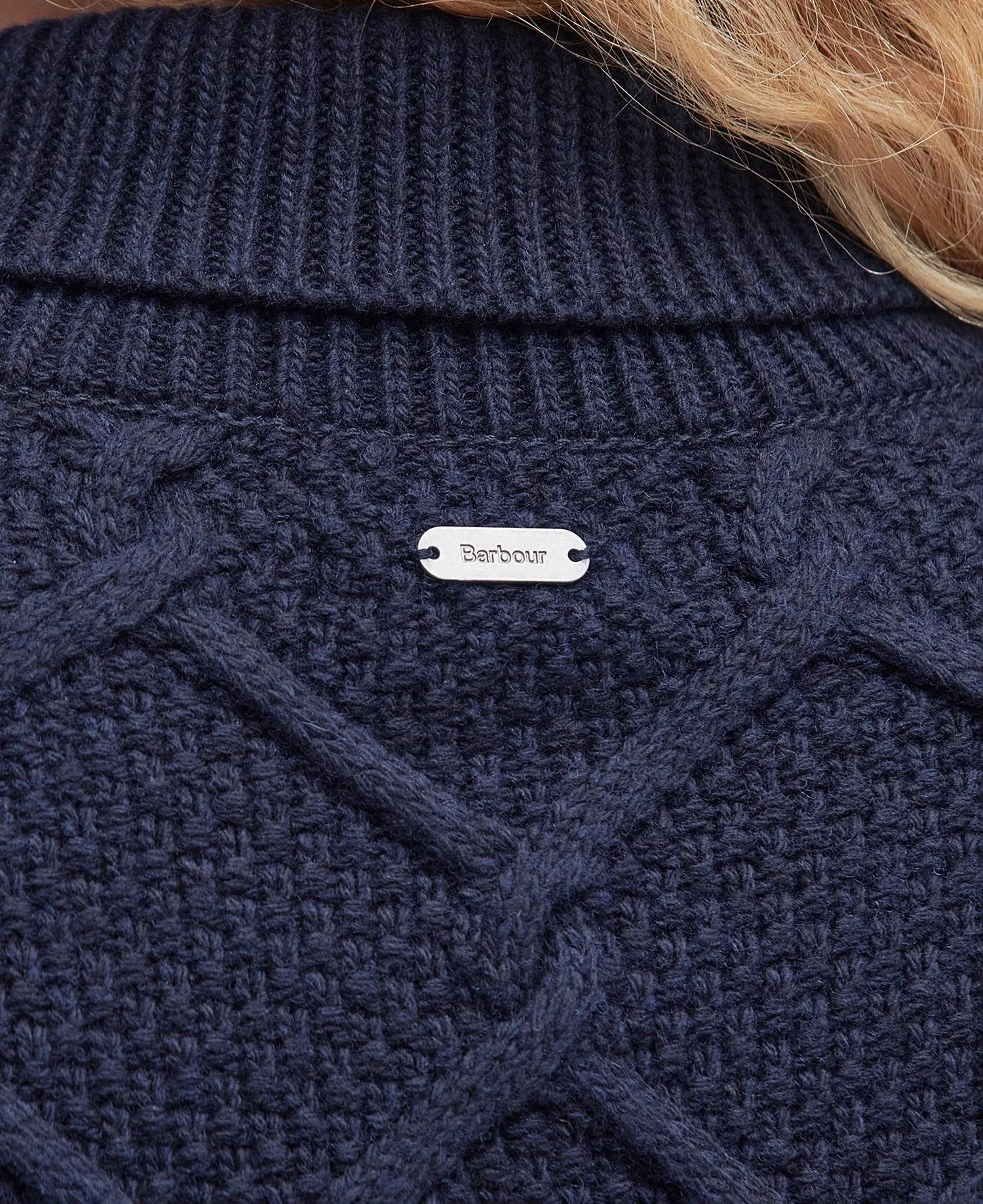 Barbour Burne Roll Neck Knit Jumper