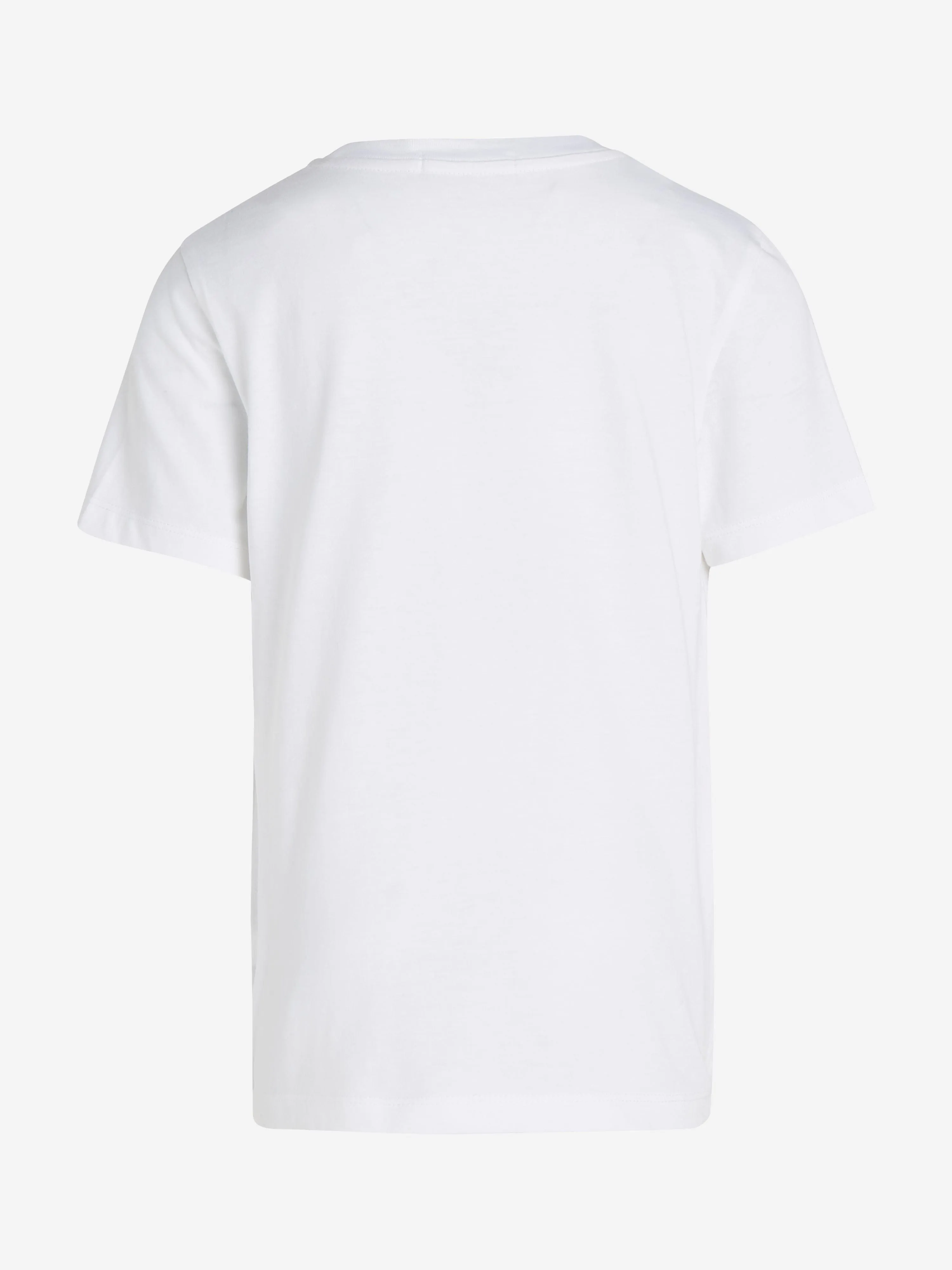 Calvin Klein Kids Logo T-Shirt in White