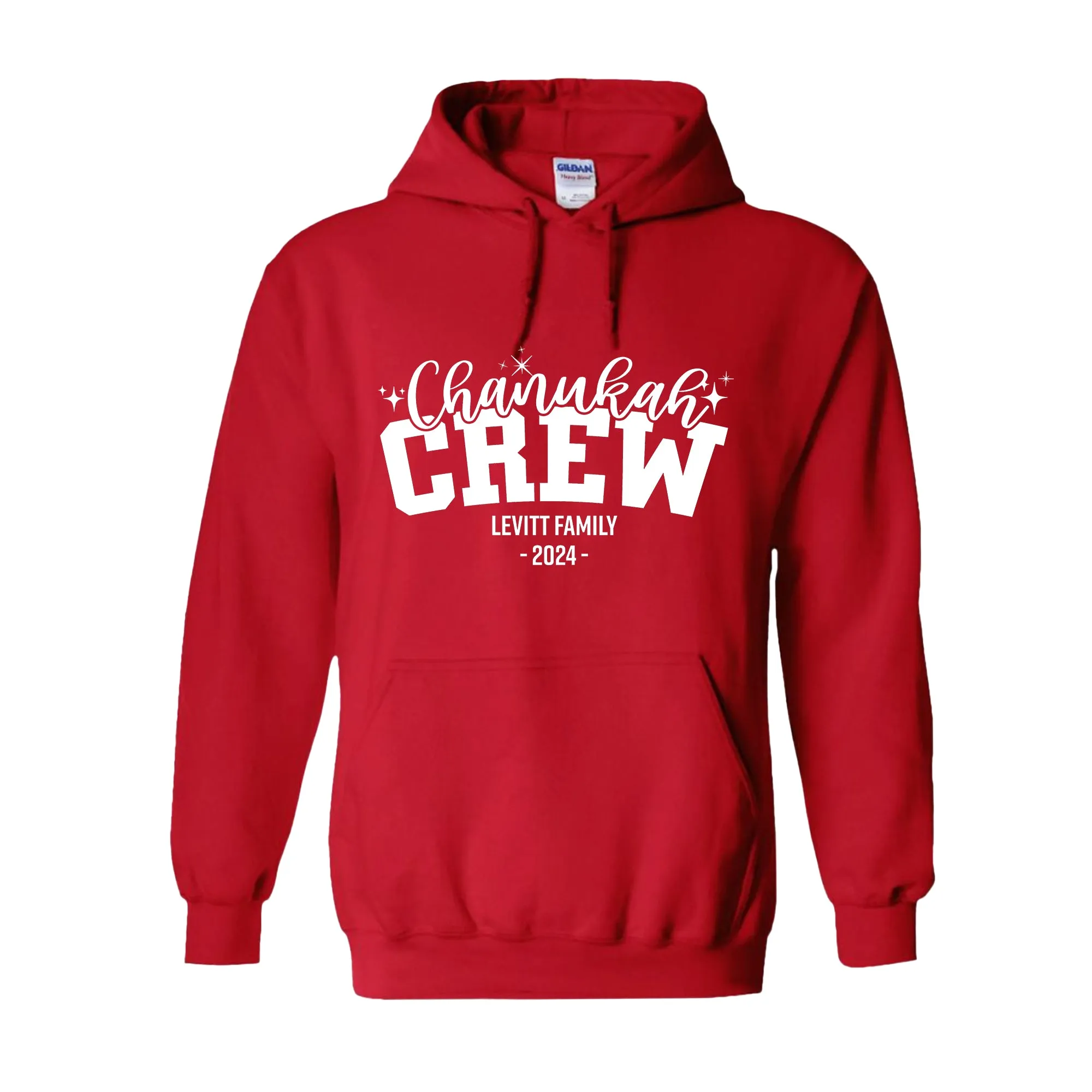 Chanukah Crew - Personalized Hoodie (Unisex)