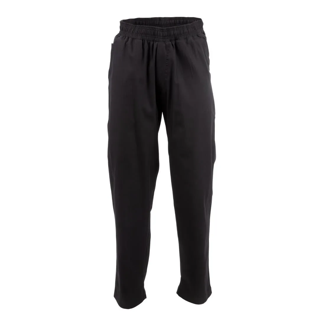 Chef Works Unisex Better Built Baggy Chefs Trousers Black 4XL