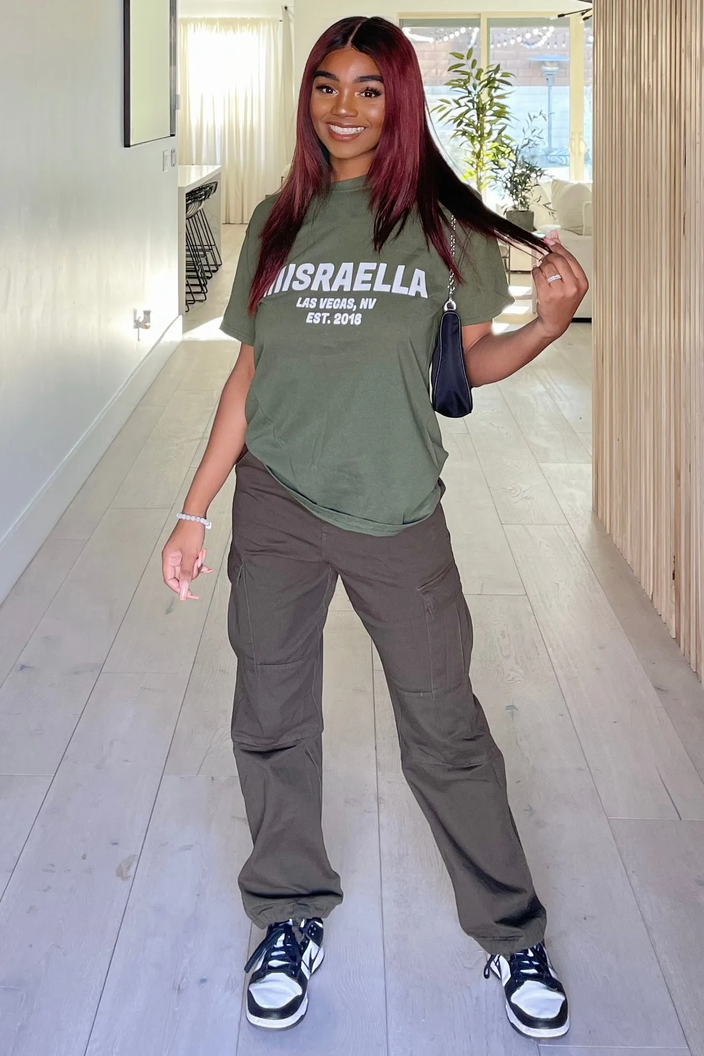 Classic Israella Tee (Olive Green)