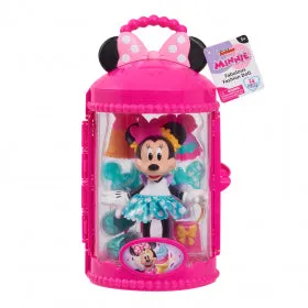 Disney Junior Minnie Mouse Fabulous Fashion Doll with Case – Sweet Party