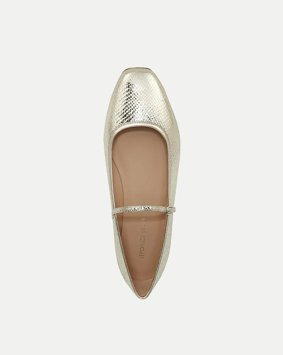 Ellie Metallic Flat