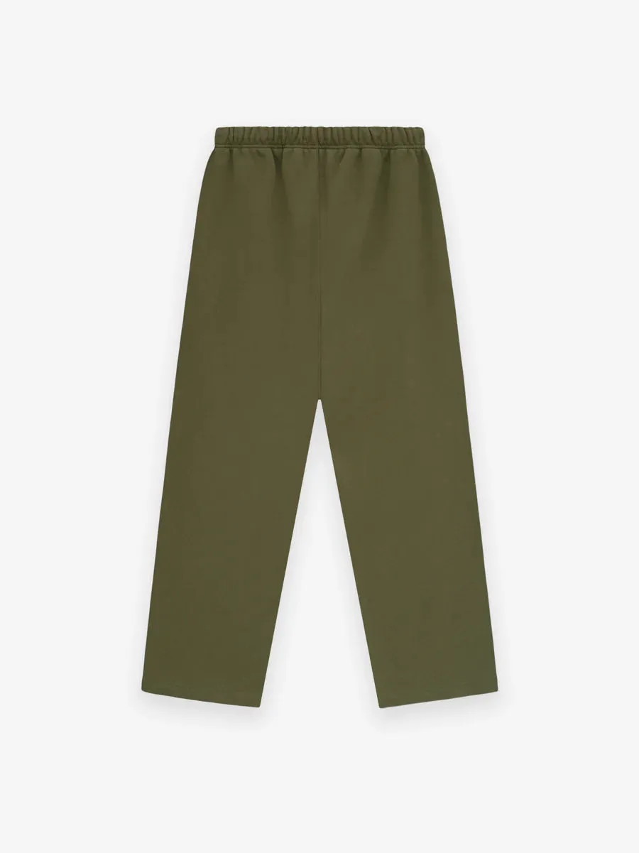 Fear of God Essentials Fleece Relaxed Sweatpants in Military