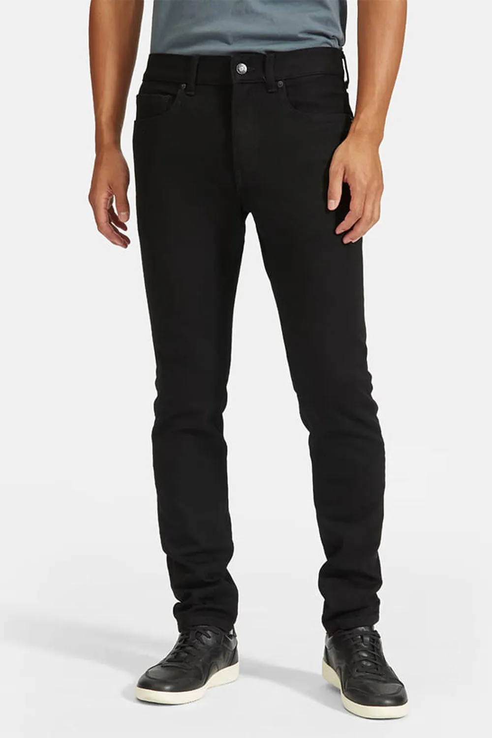 ITA Jet Black Slim Fit Denim - 0123018