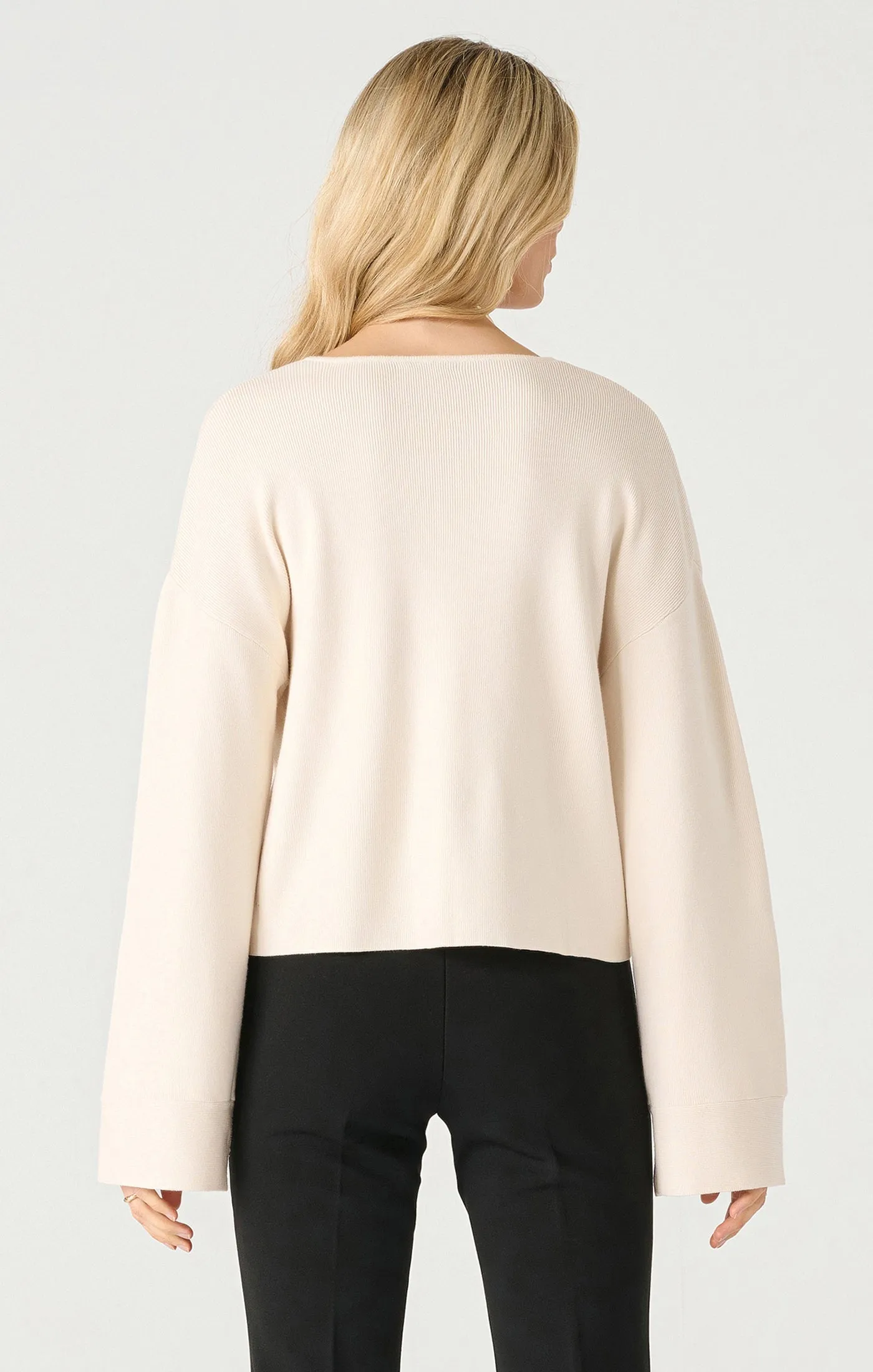 Long Sleeve V Neck Sweater (Dex)