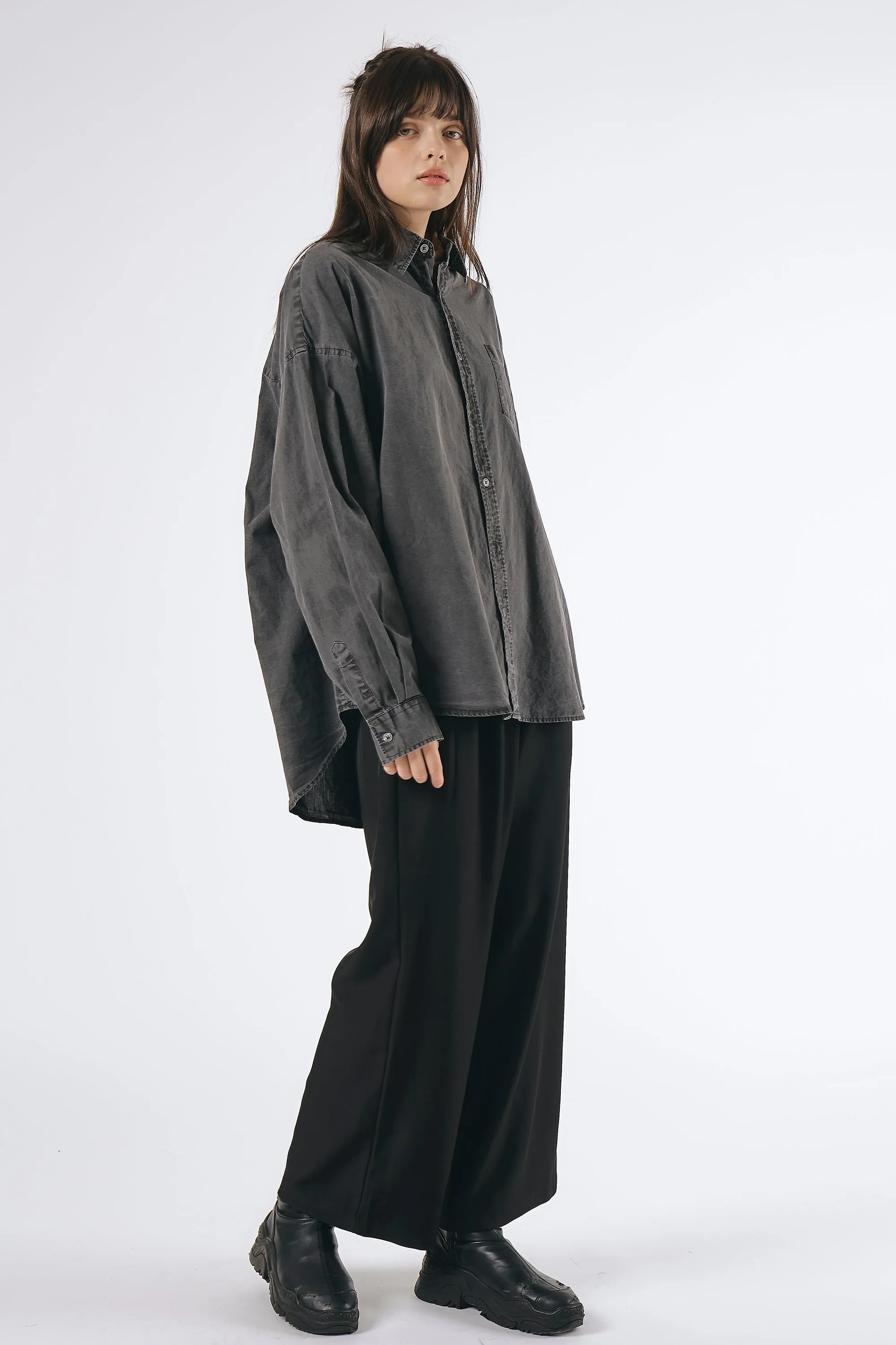 Lydia Oversized Washed Shirt