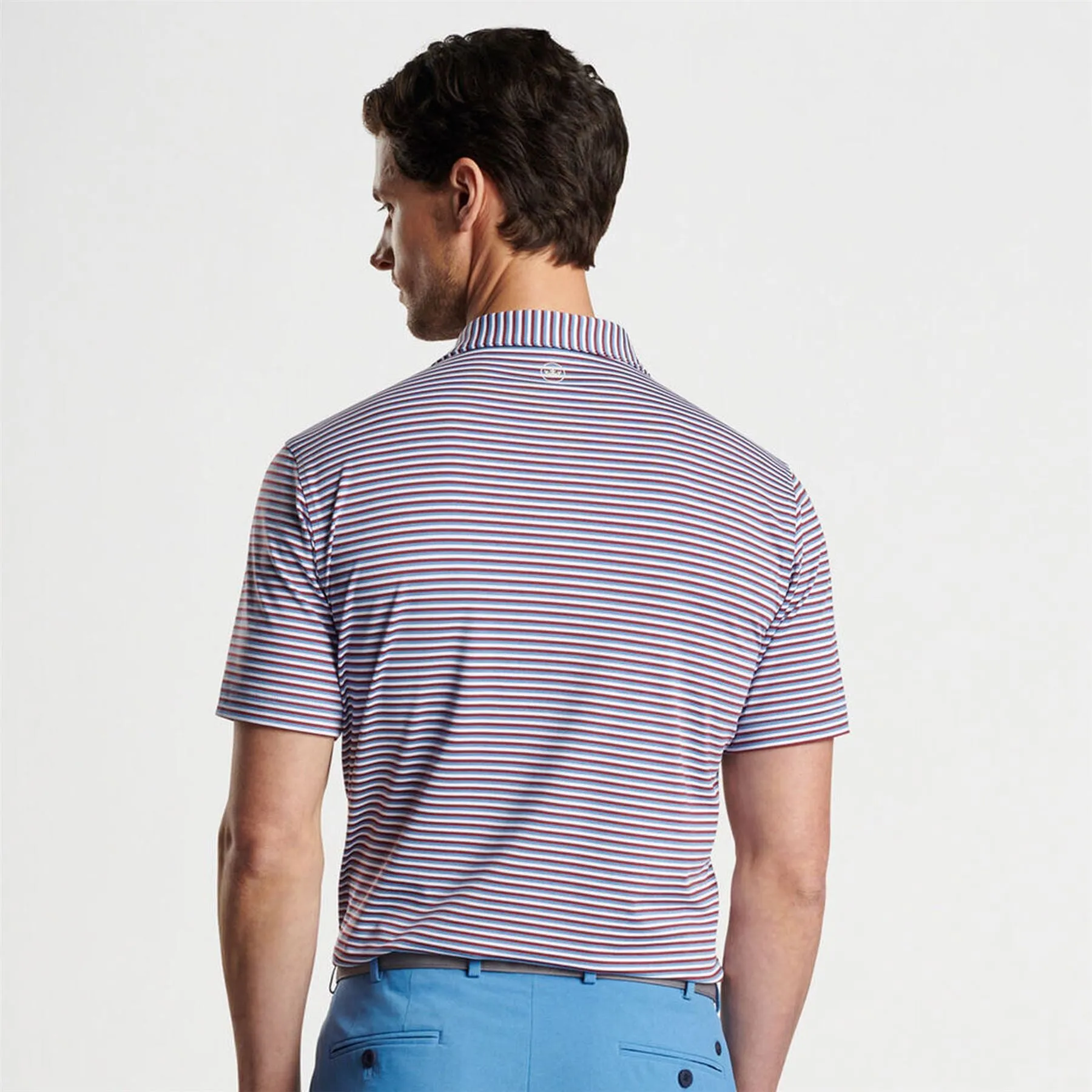 Milton Performance Jersey Polo Brook Blue - AW24