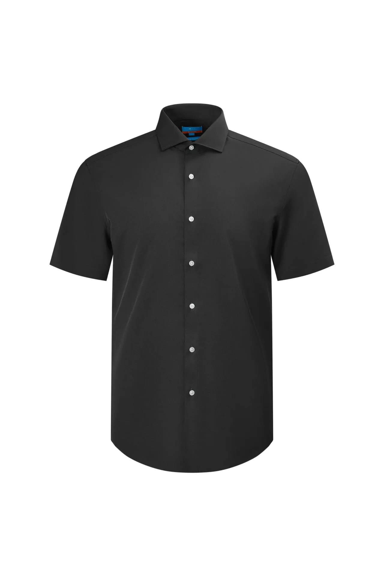 Non-Iron Quick Dry Smart Fit Poplin Short Sleeve Shirt