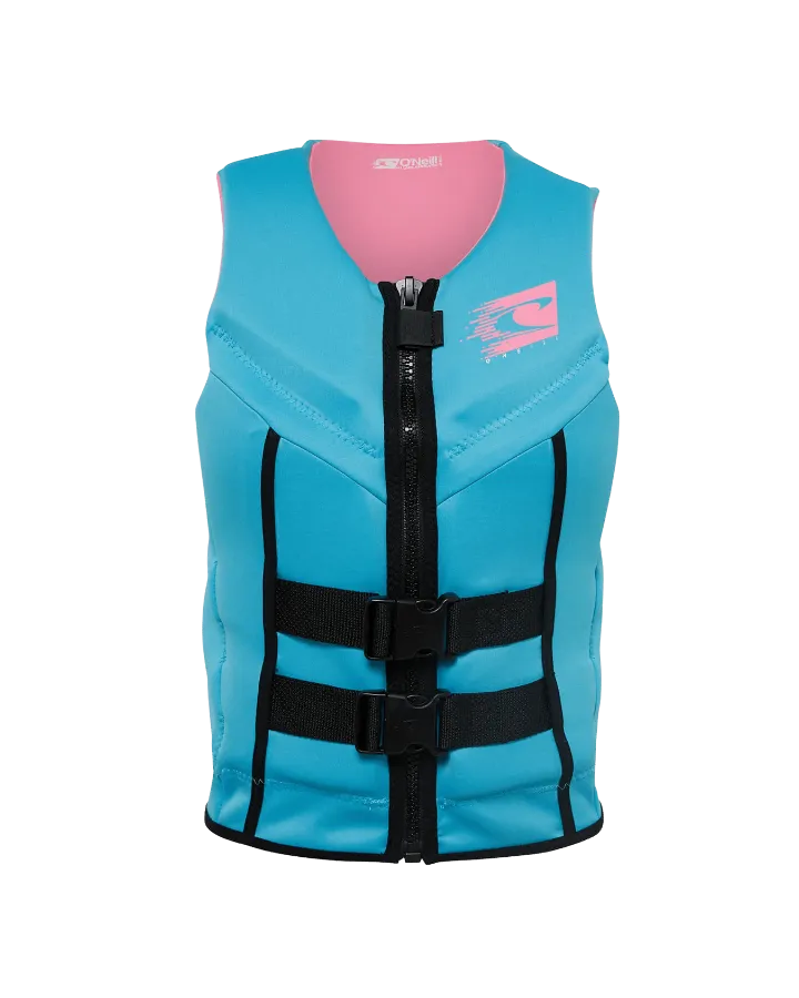 O'Neill Teen Reactor L50S Kids Vest - Turquoise - 2023