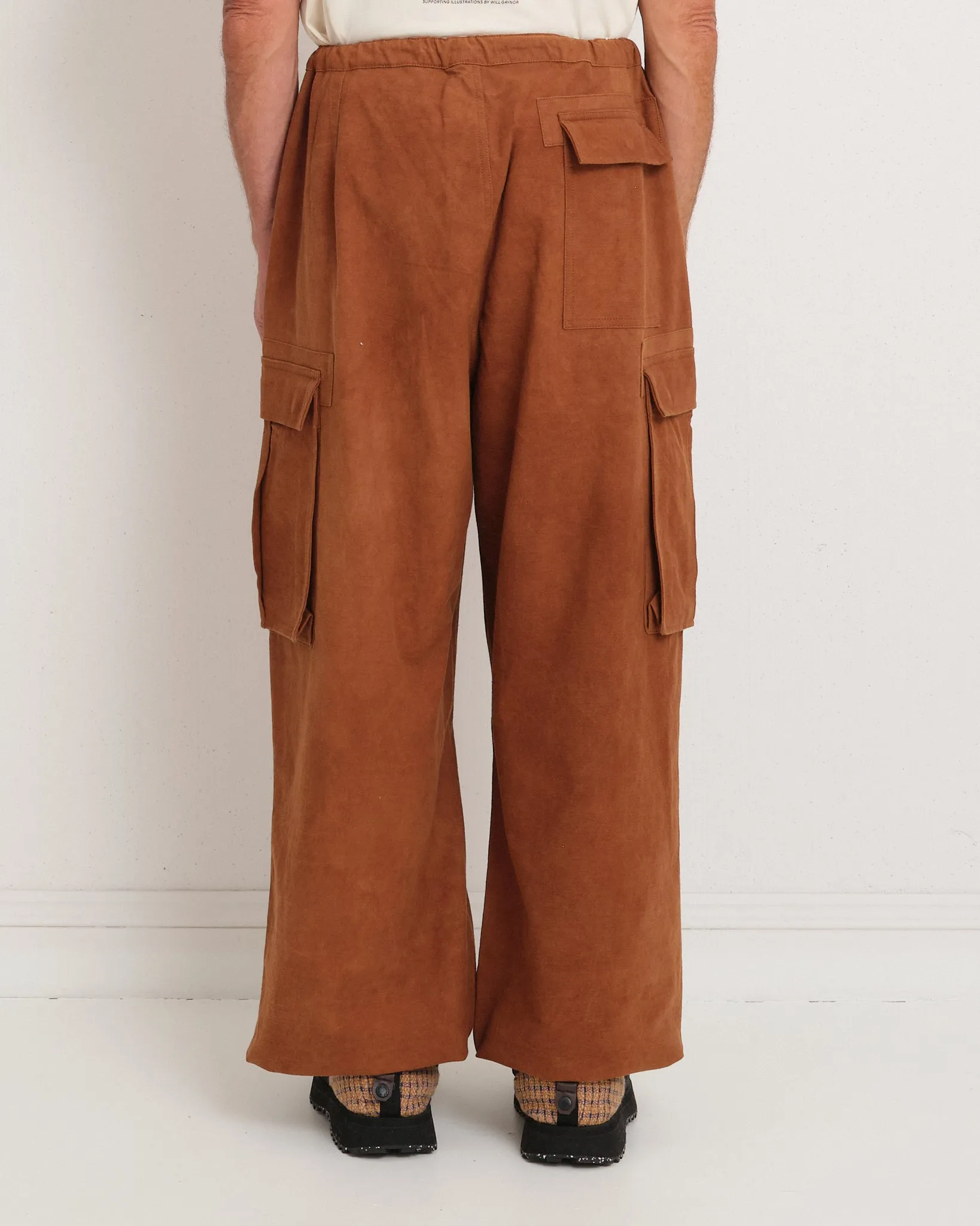 Peace Pants - Bark Brown Slub