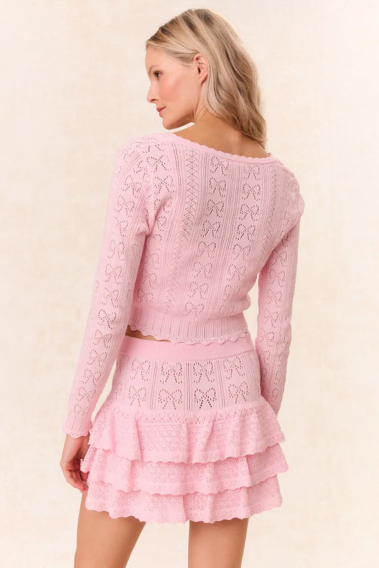 Petra Cardigan- BALLERINA PINK