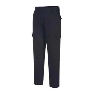 Portwest Eco Women's Stretch Cargo Trousers Black Size 16 - BA088-16