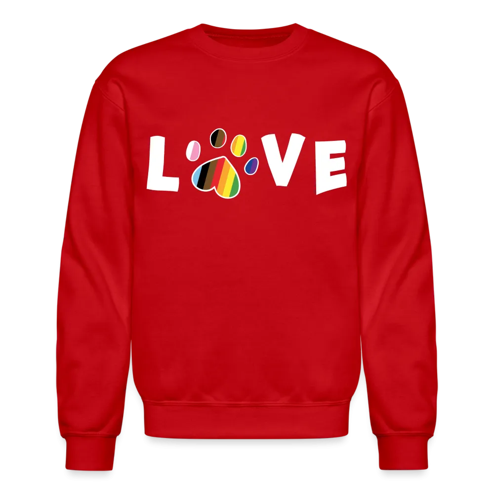 Pride Love Crewneck Sweatshirt