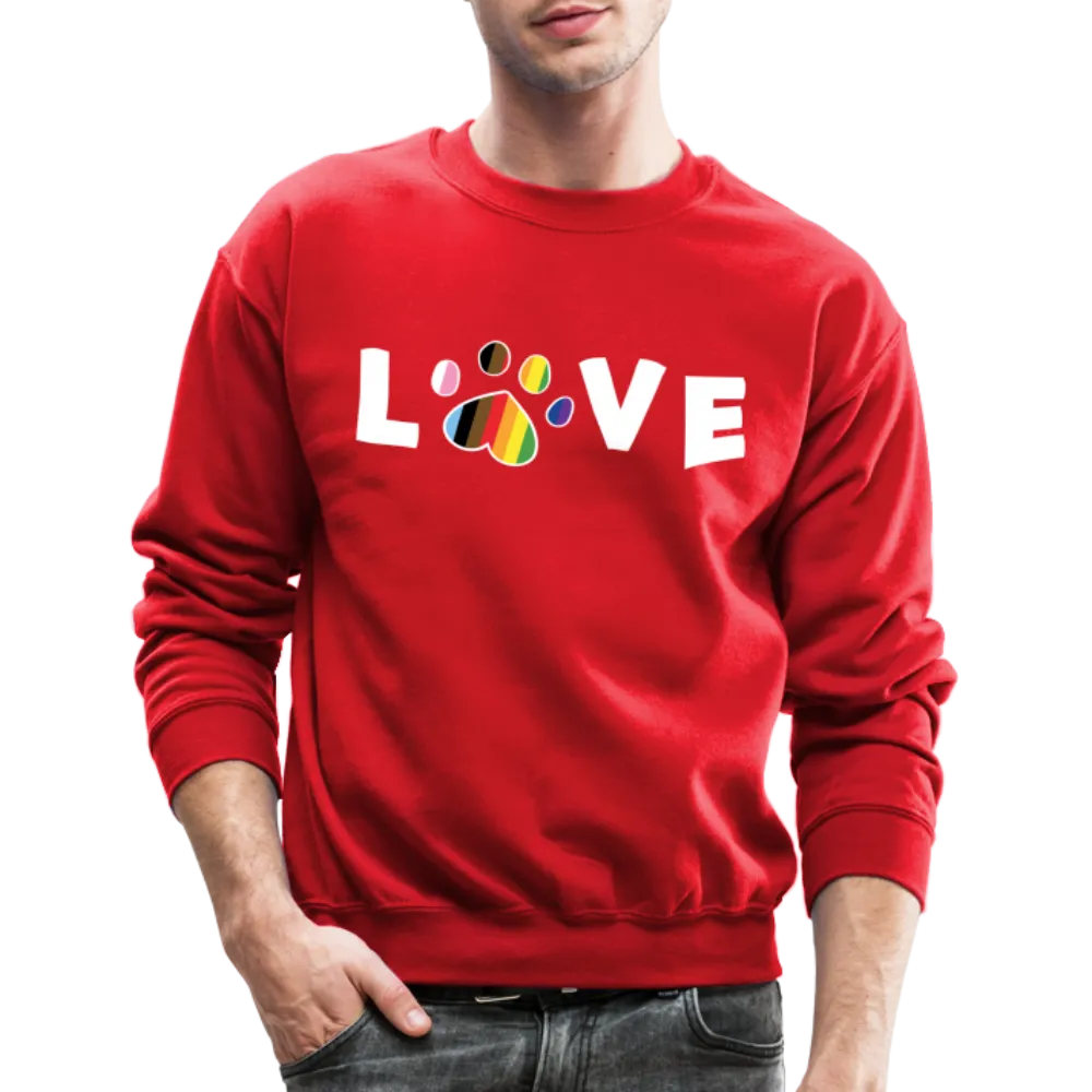 Pride Love Crewneck Sweatshirt