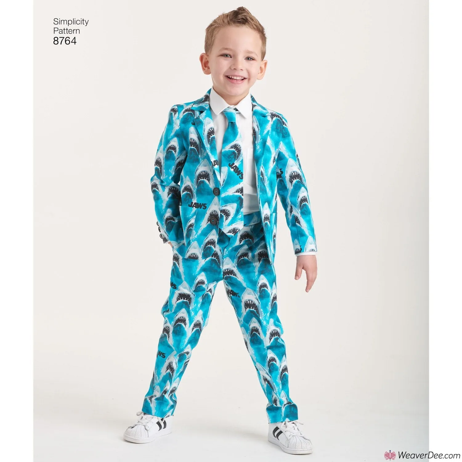 Simplicity Pattern S8764 Boys' Suit & Ties