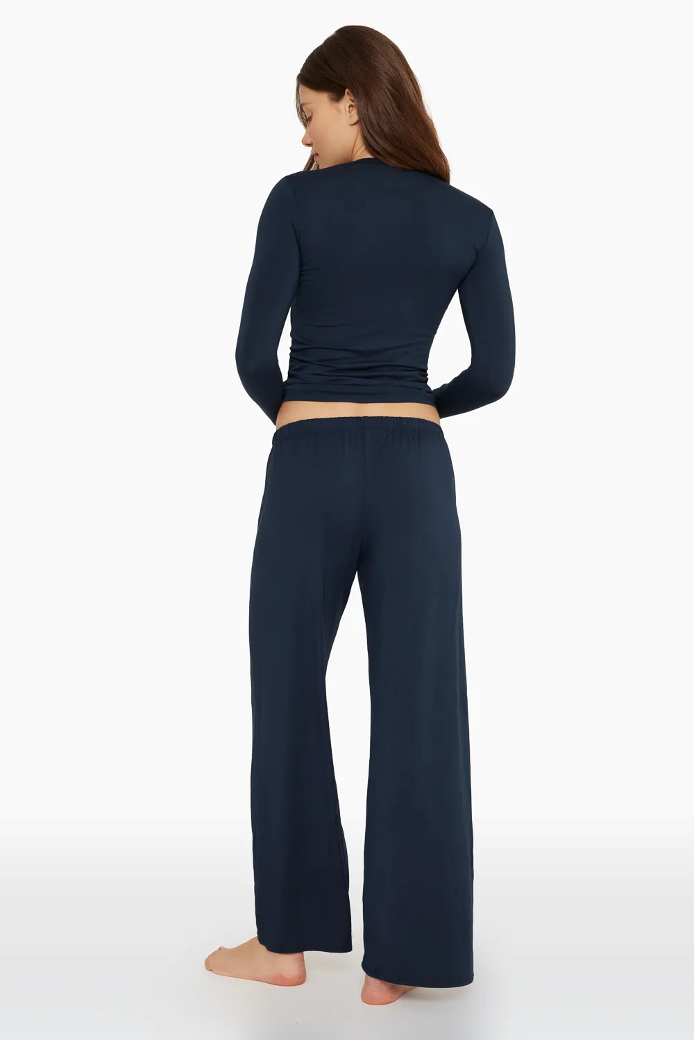 SLEEP JERSEY CLASSIC SLEEP PANTS - OXFORD