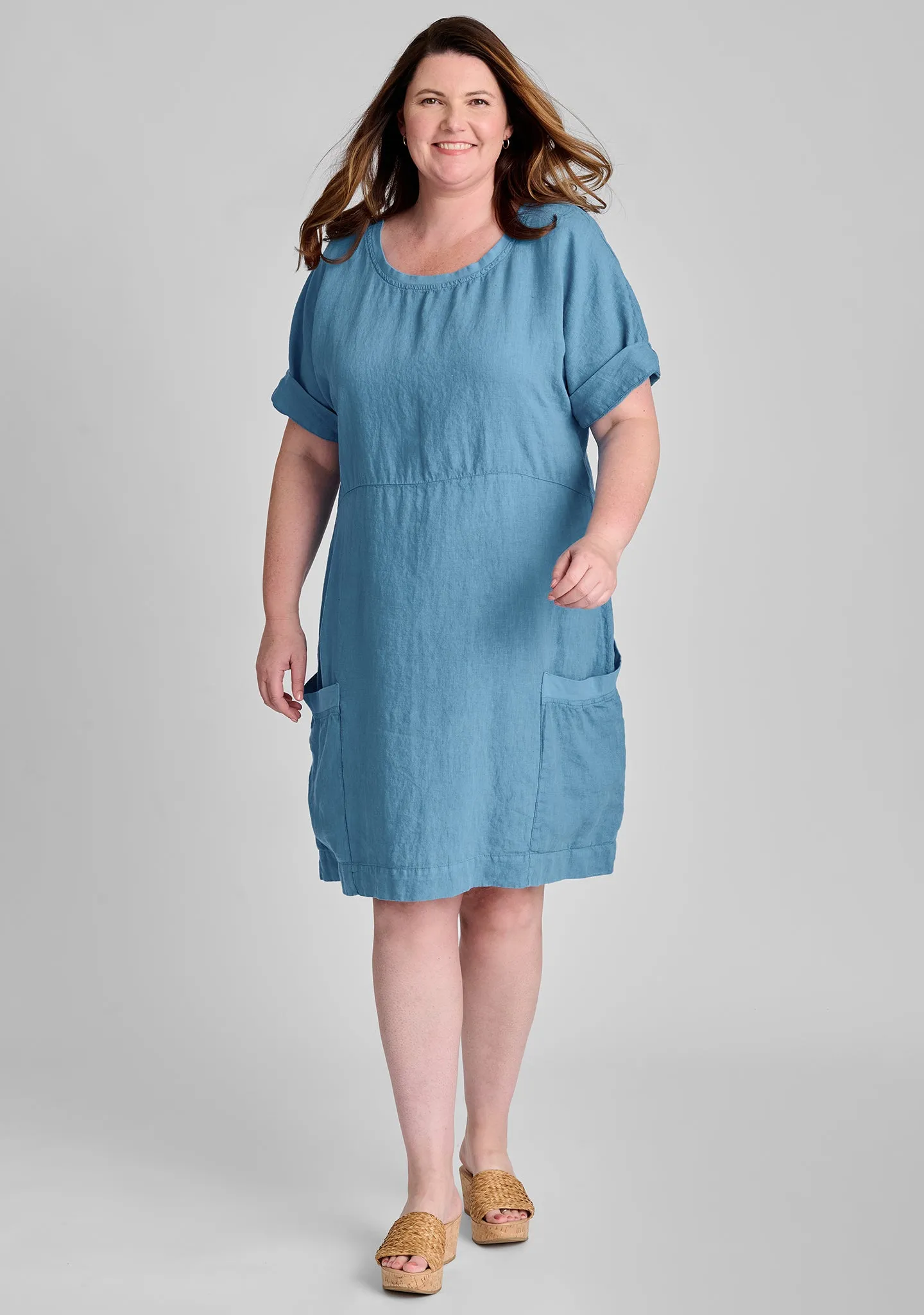 Sunnyside Dress - Linen Dress