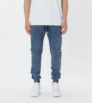 Sureshot Denim Jogger Stripped Indigo