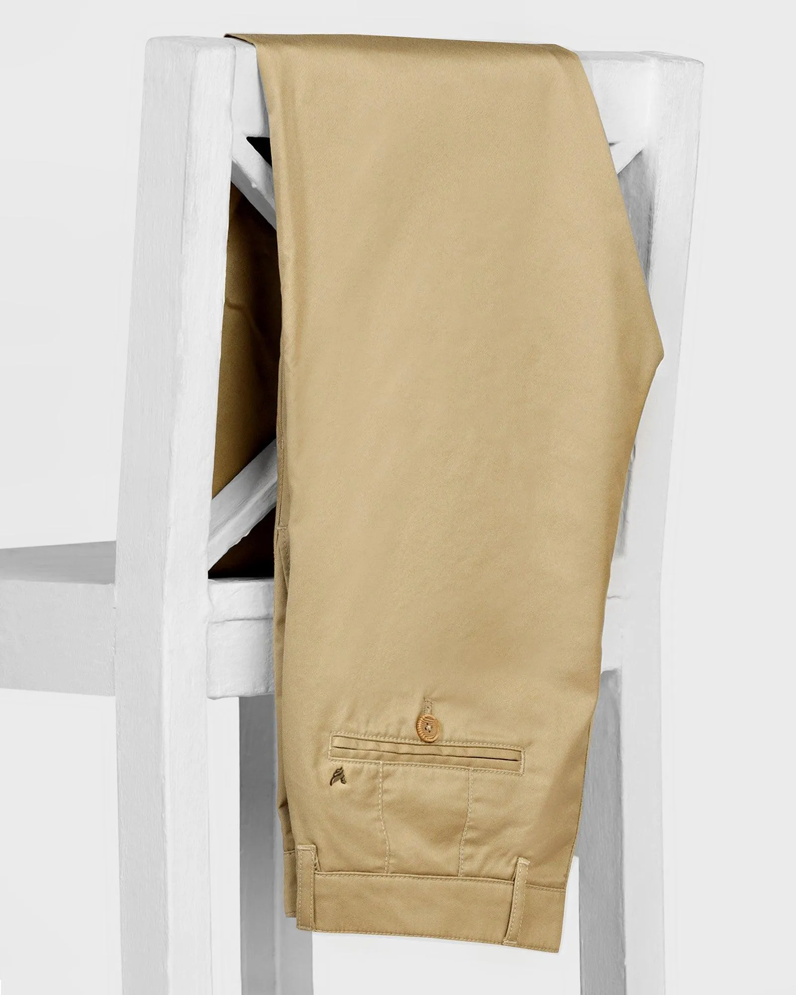 Temp Tech Slim Comfort Casual Khaki Solid Khakis - Henry