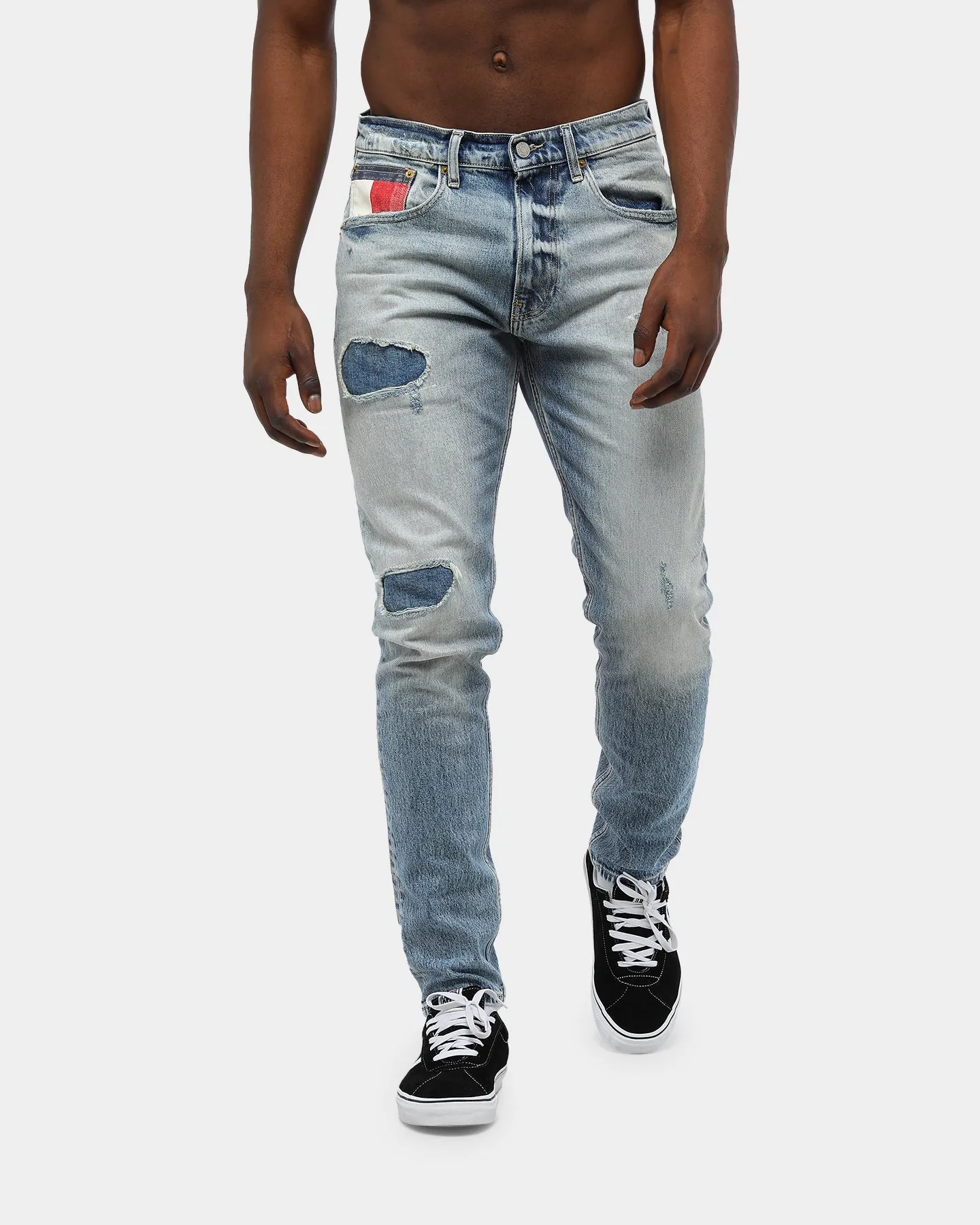 Tommy Jeans Men's 1988 Relaxed Tapered Jean Light Blue