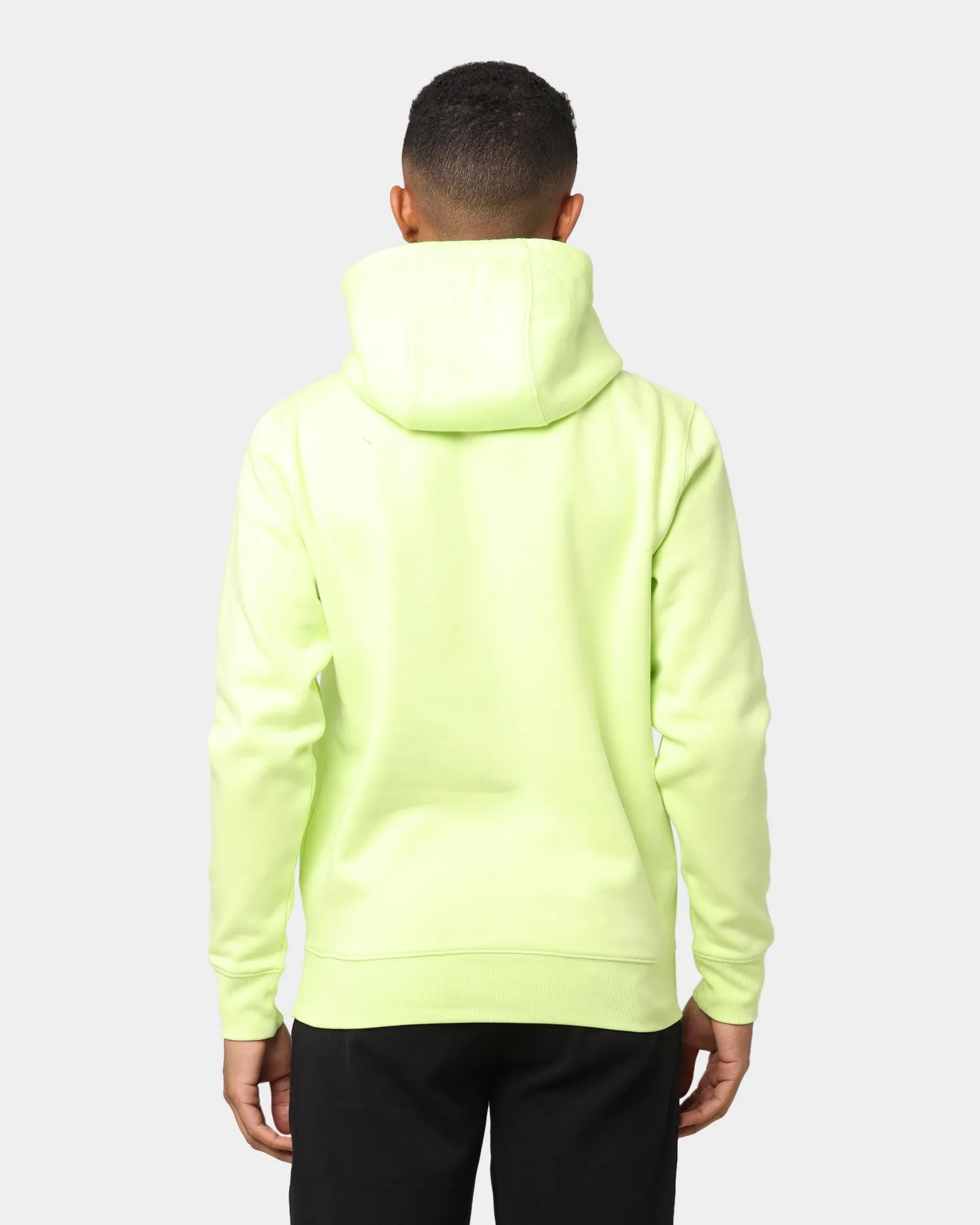 Tommy Jeans Regular Fleece Hoodie Faded Lime