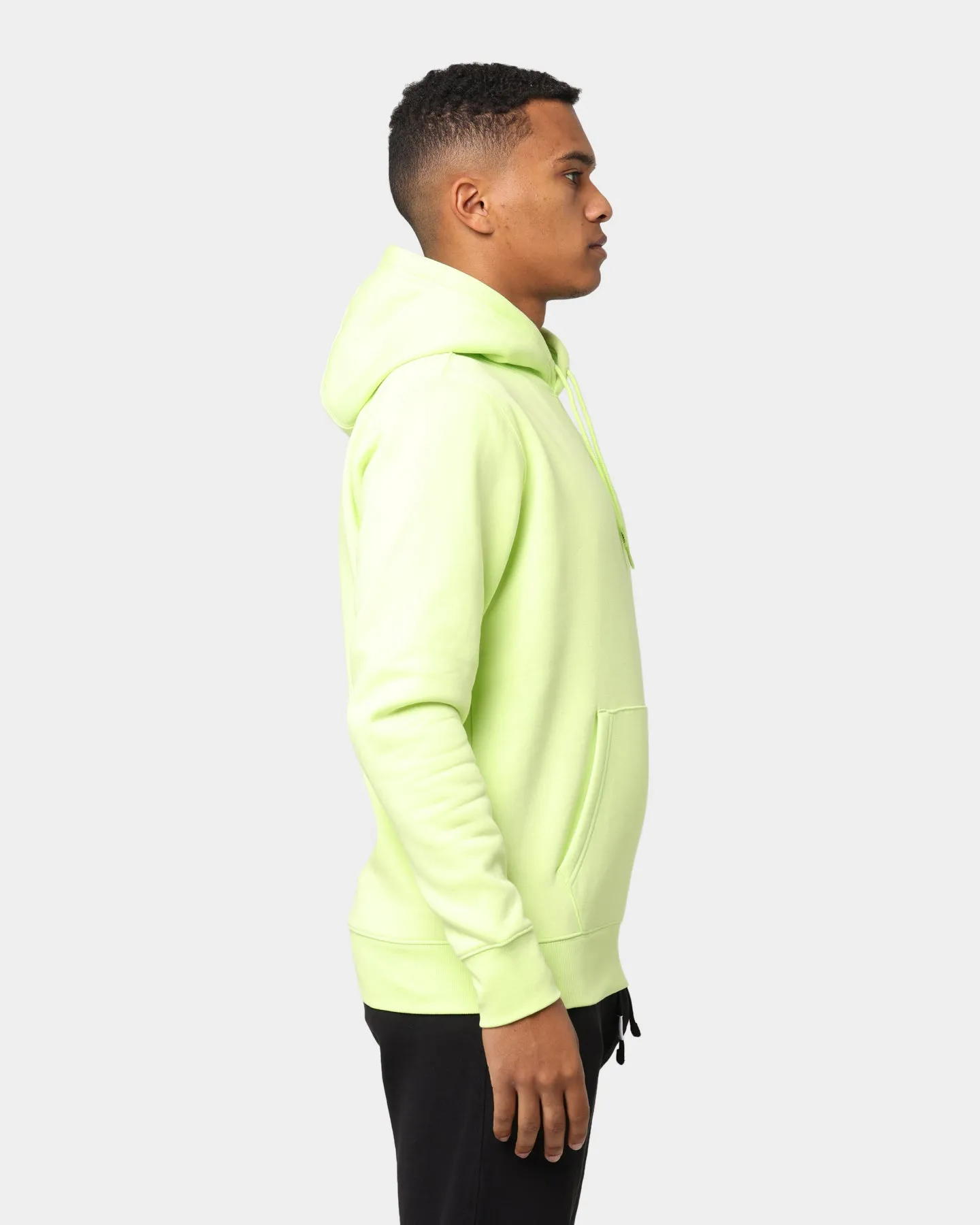 Tommy Jeans Regular Fleece Hoodie Faded Lime