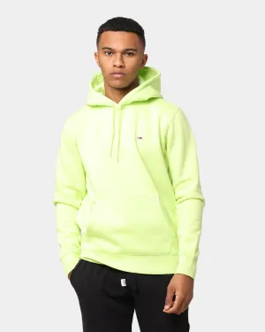 Tommy Jeans Regular Fleece Hoodie Faded Lime