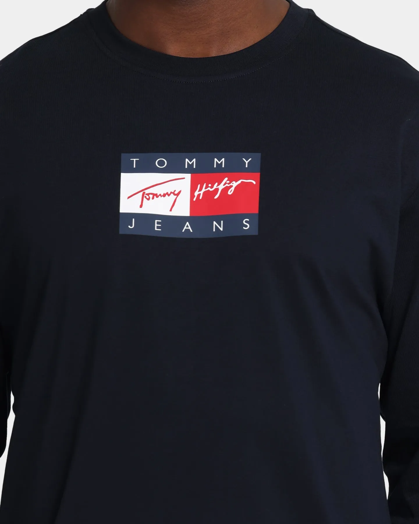 Tommy Jeans Street Archives Long Sleeve T-Shirt Desert Sky