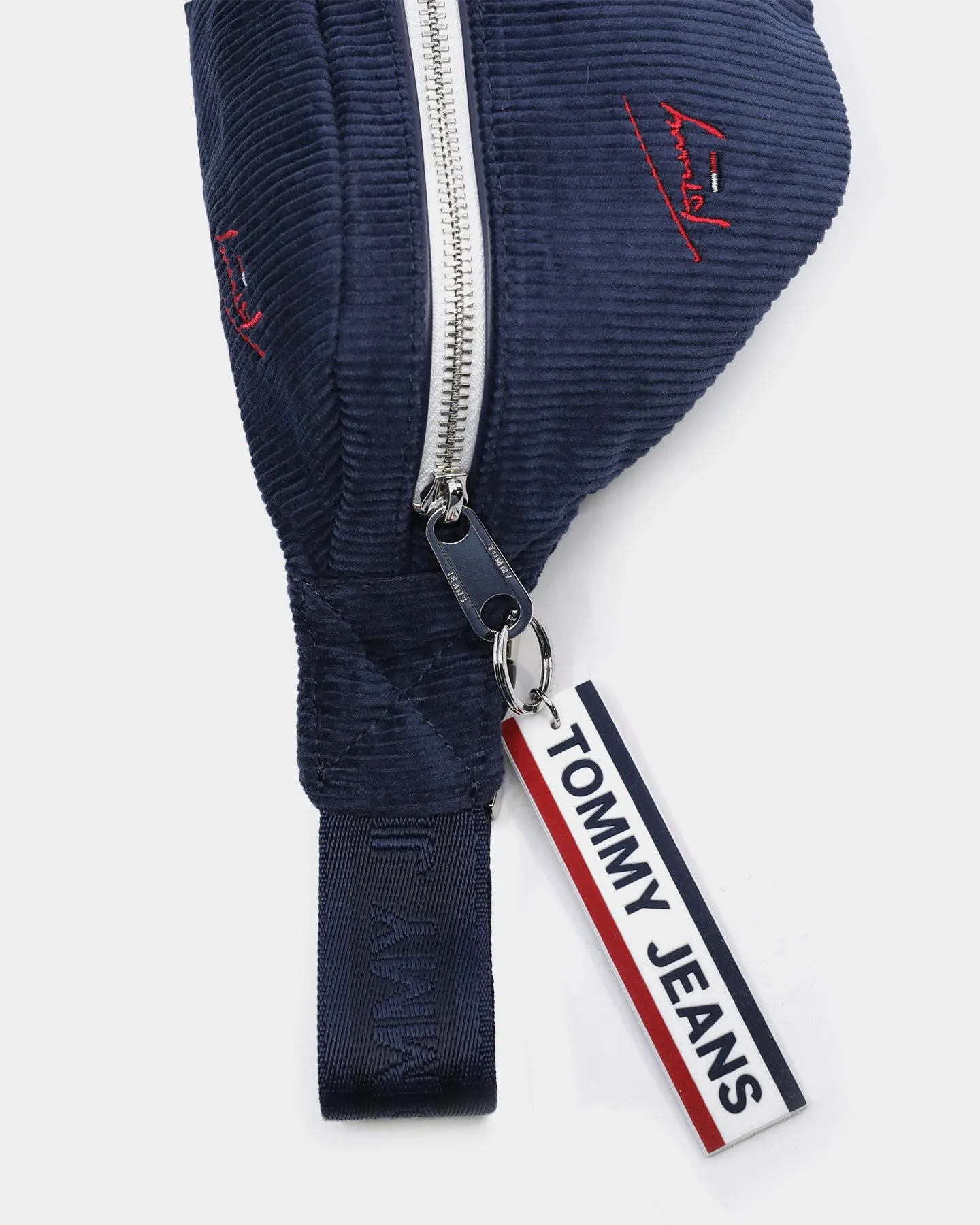 Tommy Jeans TJ Logo Tape Bumbag Cord Multi-Coloured