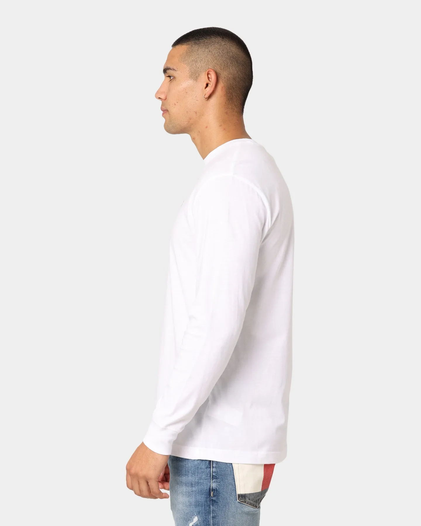 Tommy Jeans TJM Contrast Linear T-Shirt White