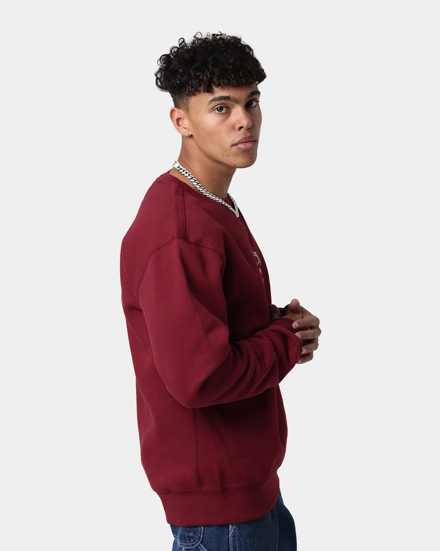 Tommy Jeans TJM Timeless Tommy 2 Crewneck Bing Cherry