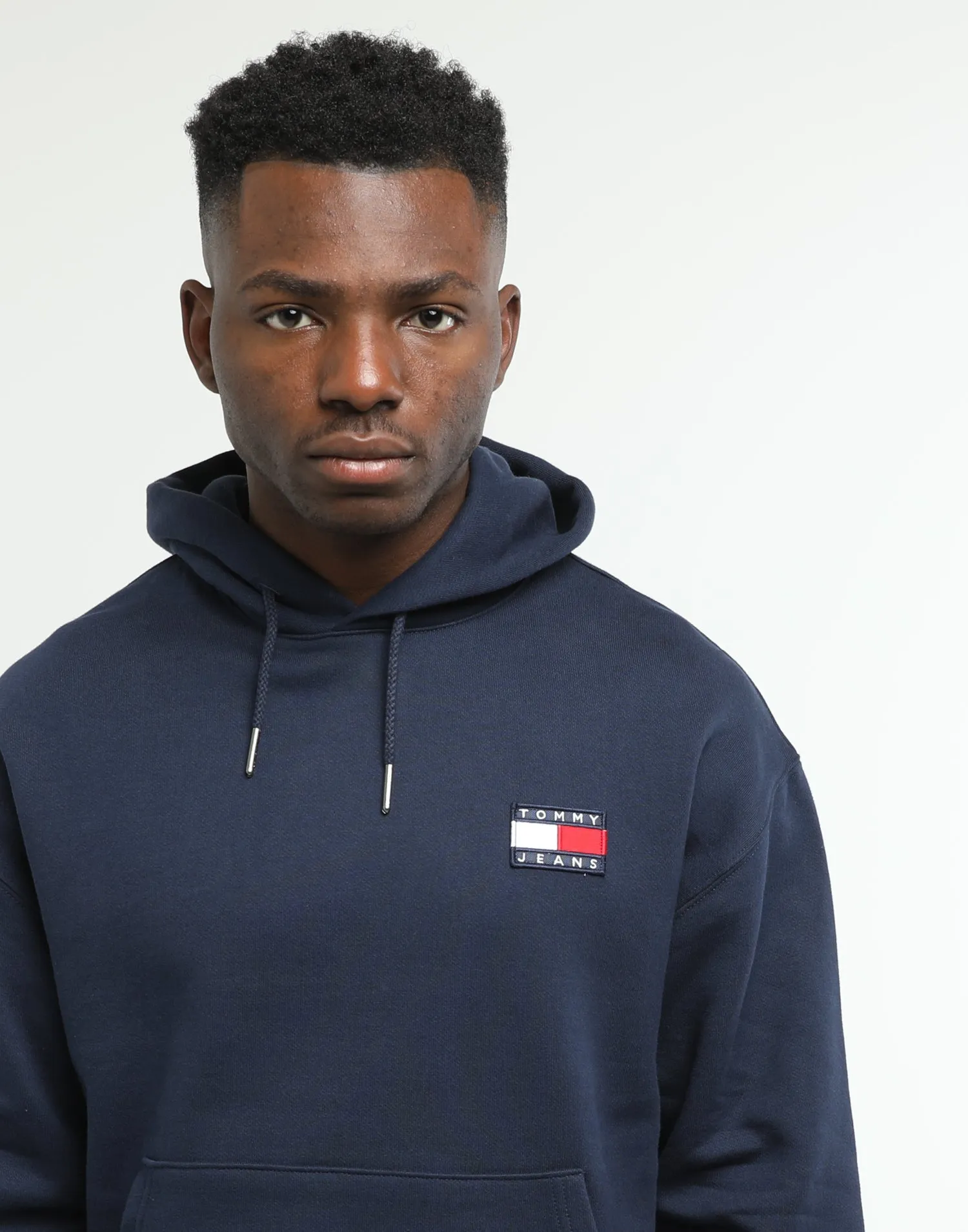 Tommy Jeans TJM Tommy Badge Hoodie Black Iris