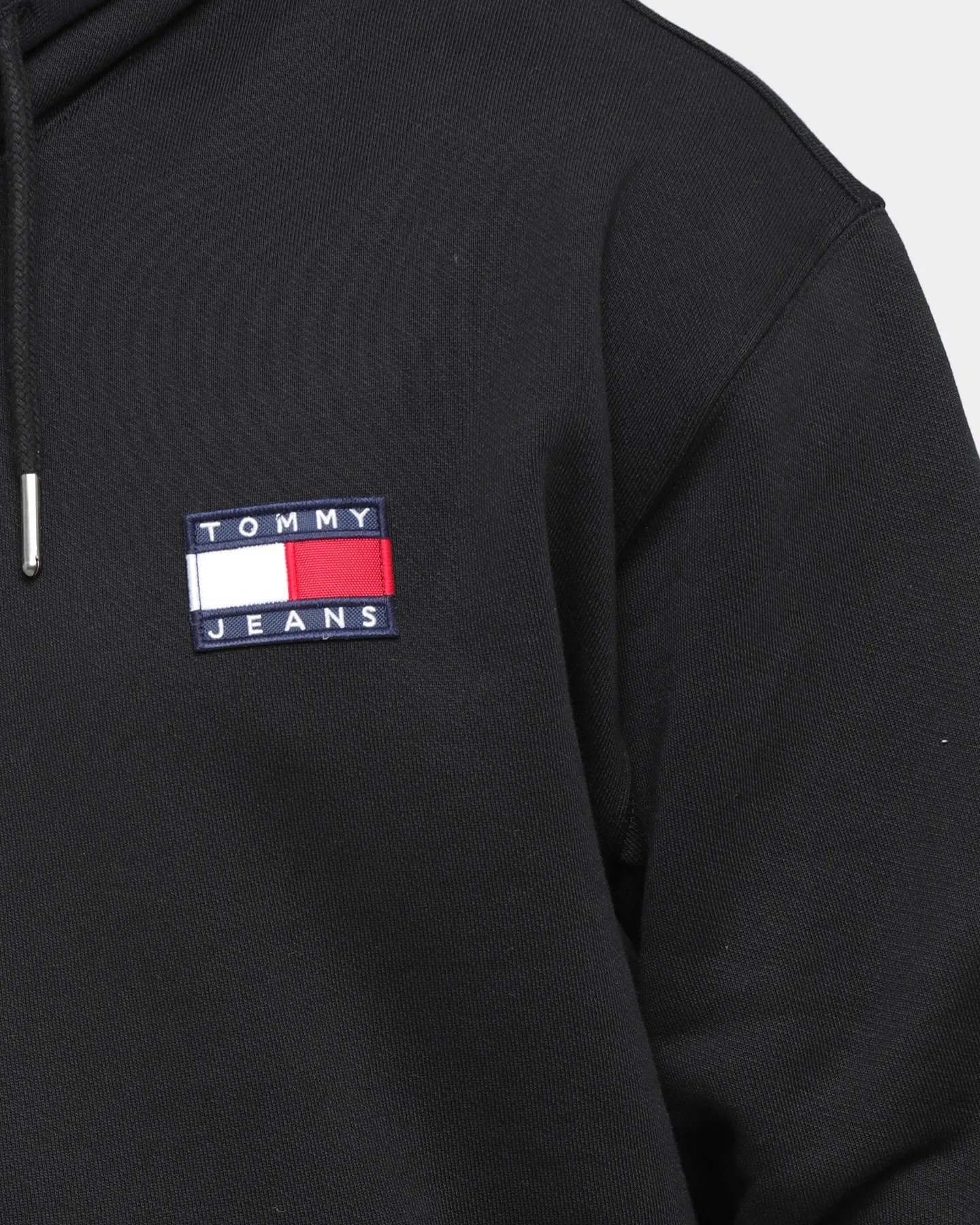 Tommy Jeans Tommy Badge Hoodie Black