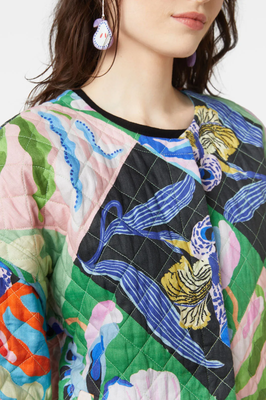 Window Garden Quilted Jacket