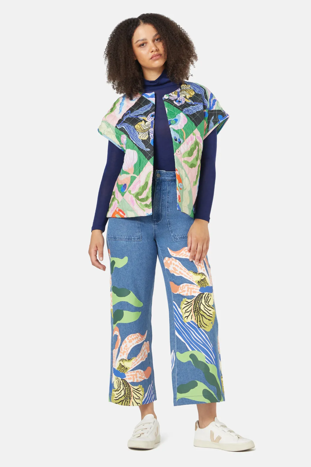 Window Garden Quilted Jacket