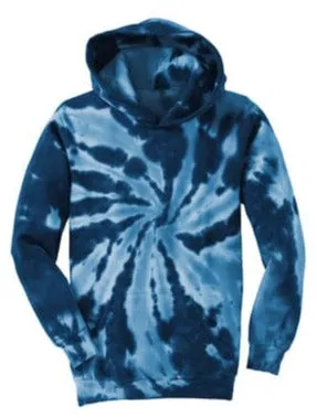 Youth Tie-Dye Pullover Hooded Sweatshirt