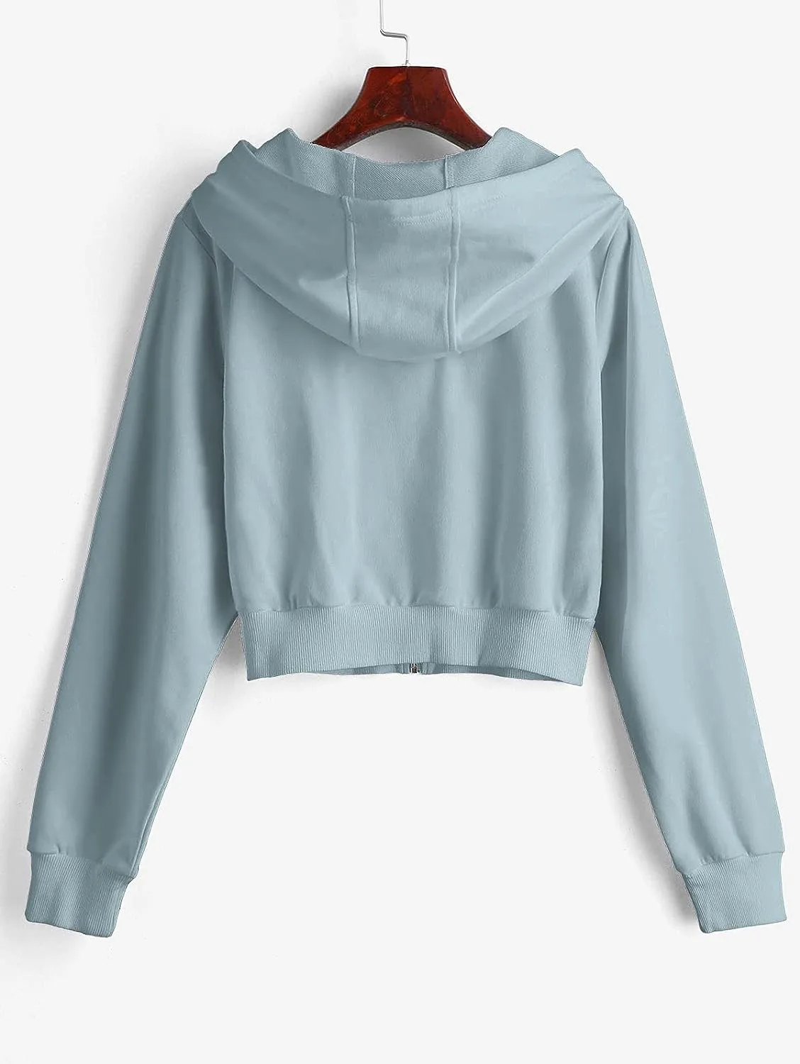 ZAFUL Women's Zip Up Thin Hoodies